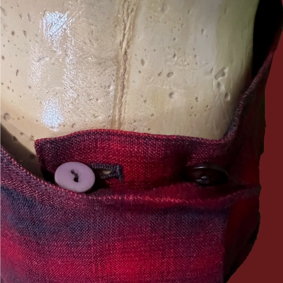 🍷Vintage Plaid Wool Midi Skirt🍷 - Picture 4 of 6